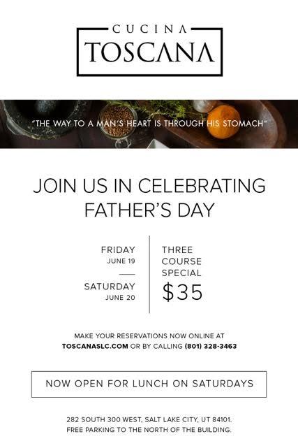 fathers day special salt lake city
