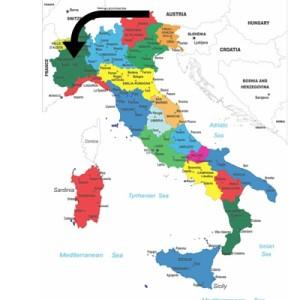 Piemonte-regionen